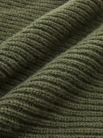 2 in 1 Bat Sleeve Halter Knit Top