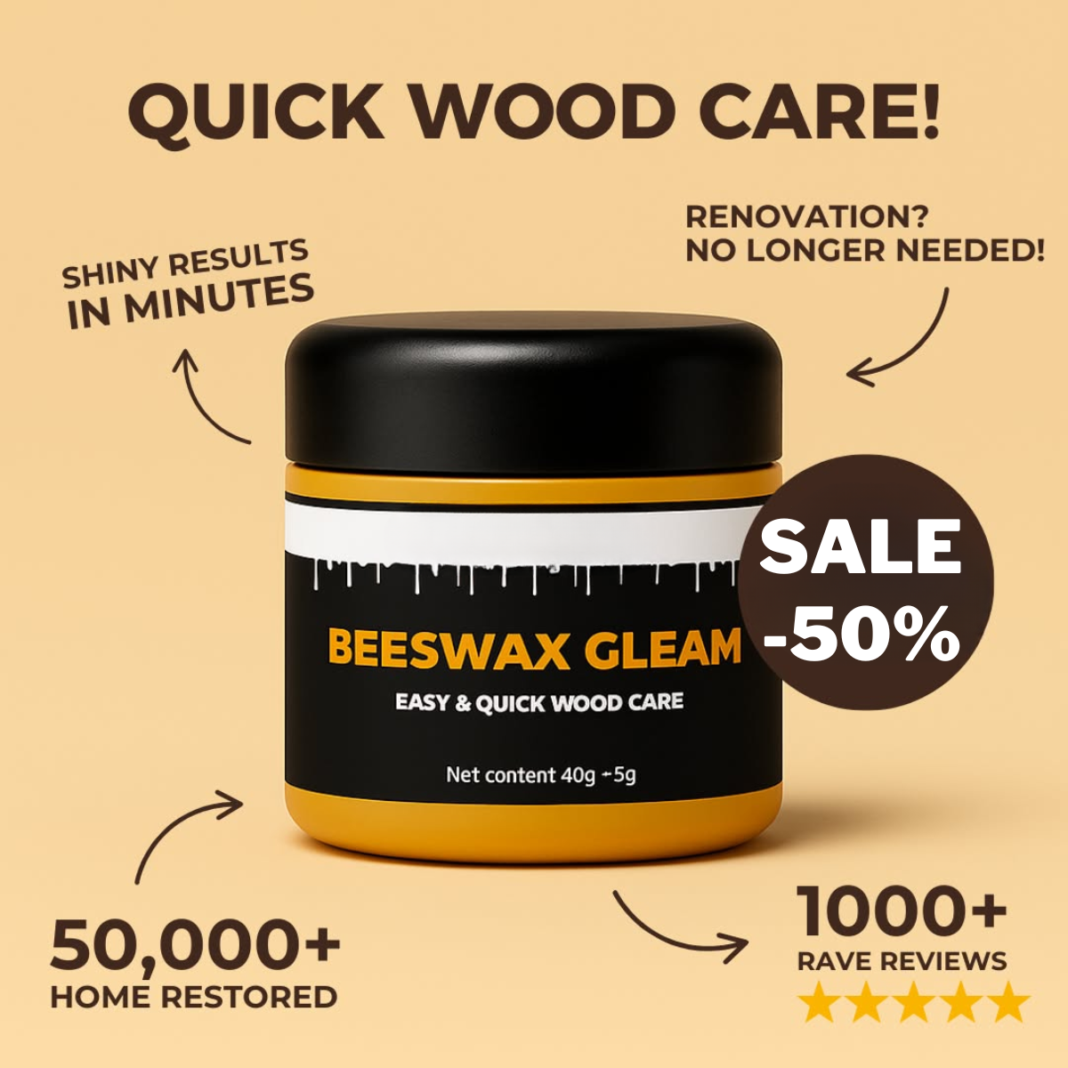 TimberLuxe - Beeswax Gleam