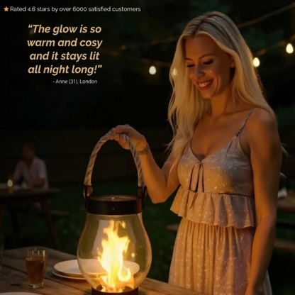 AuroraGlow Solar Lantern