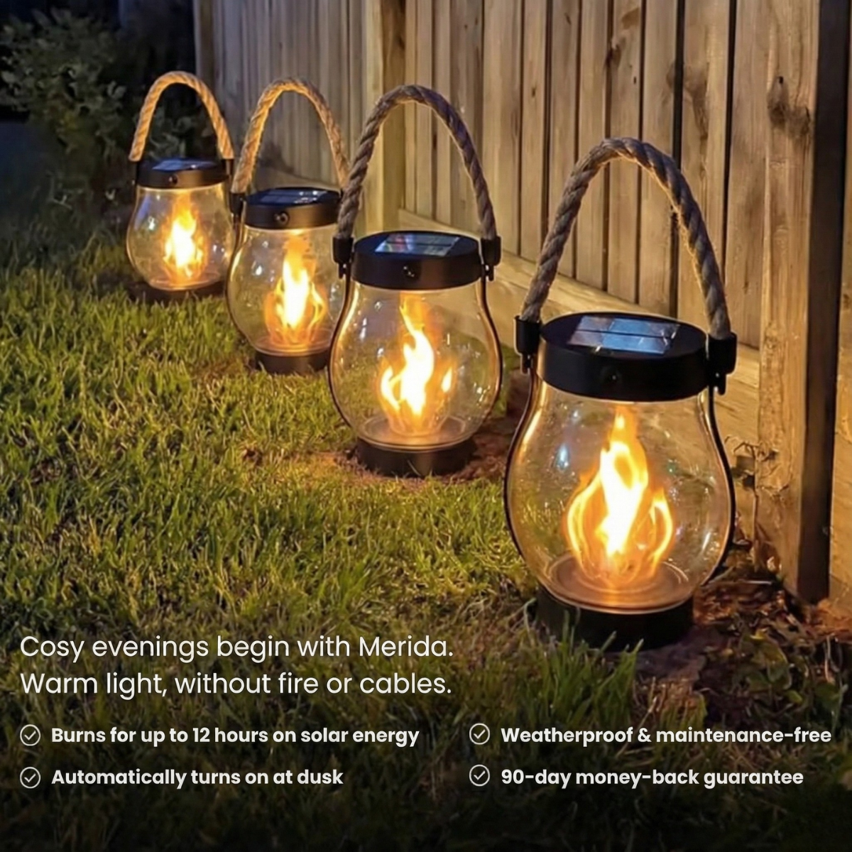 AuroraGlow Solar Lantern