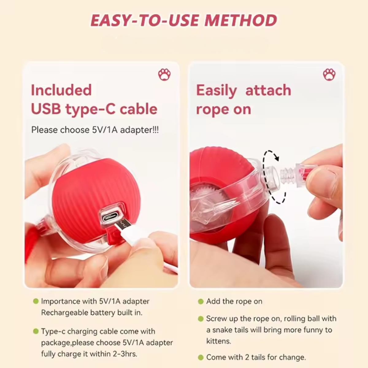 TurboTail Motion Ball