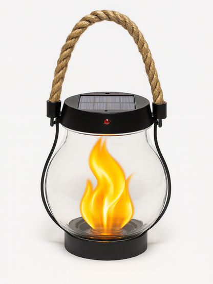 AuroraGlow Solar Lantern