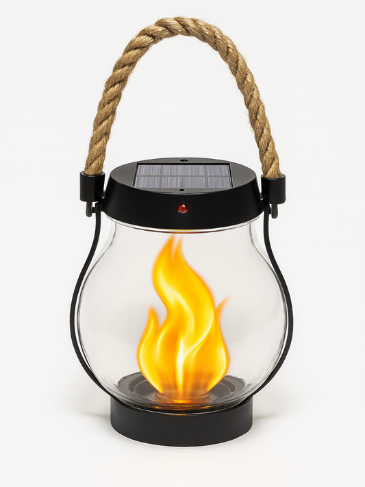 AuroraGlow Solar Lantern