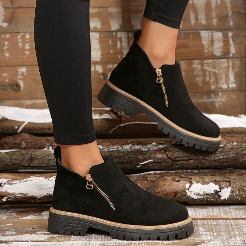 Leonora | Classic Suede Ankle Boot