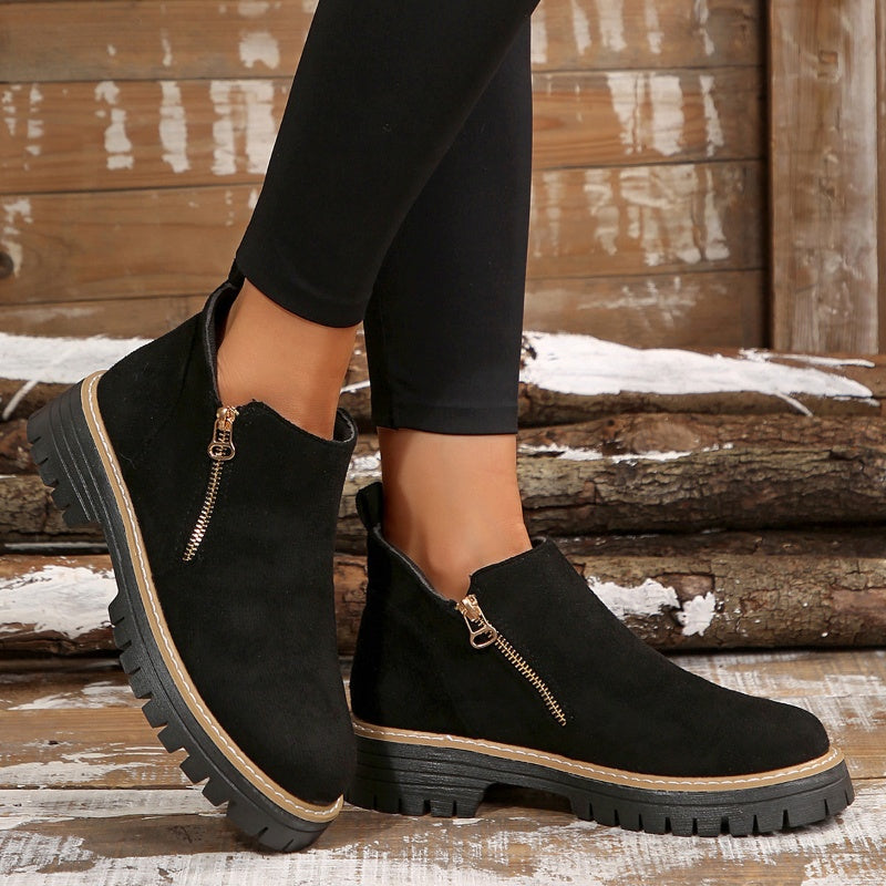 Leonora | Classic Suede Ankle Boot