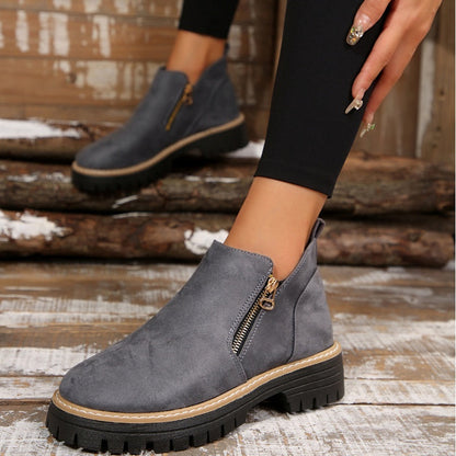 Leonora | Classic Suede Ankle Boot