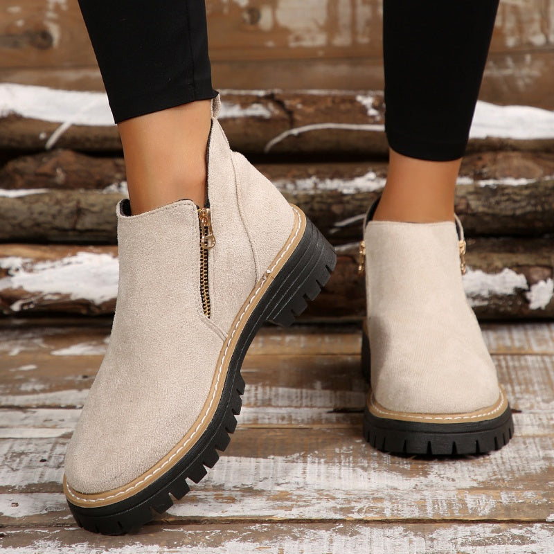Leonora | Classic Suede Ankle Boot